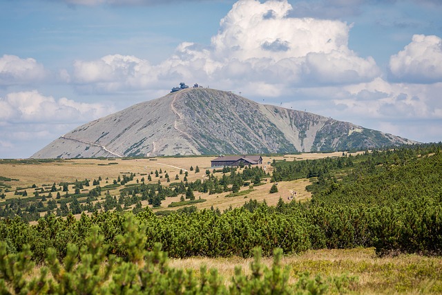 pohľad na Snežku